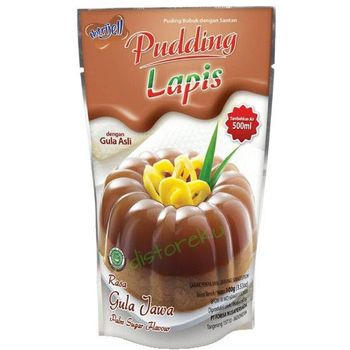 Nutrijell Pudding Lapis Gula Jawa 100g