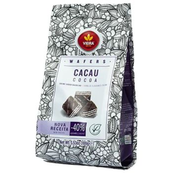 Vieira Cocoa Wafer With Vanilla 100g