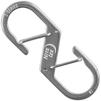 Nite Ize Z Series Carabiner Silver 2 Stainless