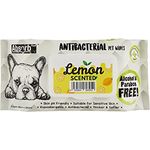 Absorb Plus Antibacterial Pet Wipes Lemon 80 Pieces