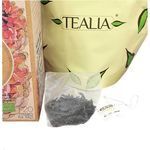 Tealia Organic Straight Black (Pyramid Tea Bags) 40gm