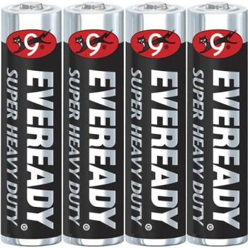 Eveready Black Spr Hvy Duty Aaa 4s
