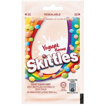 Skittles Yogurt Candy Bag 40g