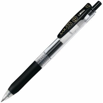 Zebra Sarasa Push Clip Retractable Gel Ink Roller Ball Color Pen 0.7mm