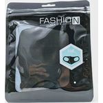 Fashion Black Cloth Face Covering Face Mask