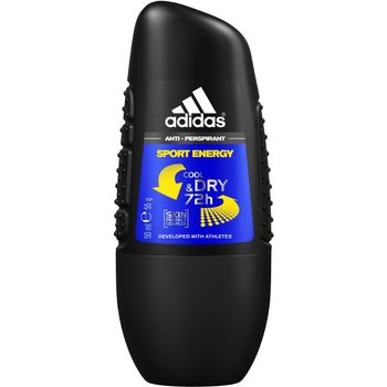 Adidas Sport Energy Cool And Dry Deodorant Roll On 50ml