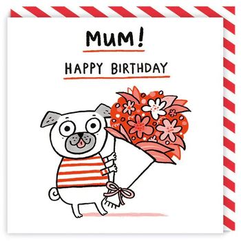 Ohh Deer Mum! Happy Birthday Greeting Card