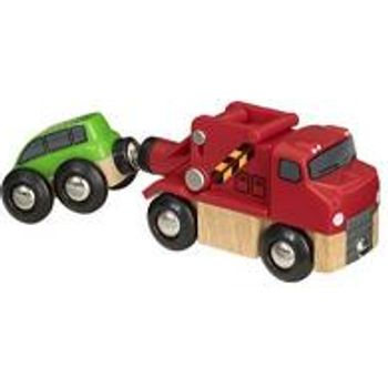 Brio World 33528 Trusty Tow Truck Wooden Toy