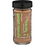 Spicely Organic Seasoning Garam Masala 1.60 Ounce Jar Certified Gluten