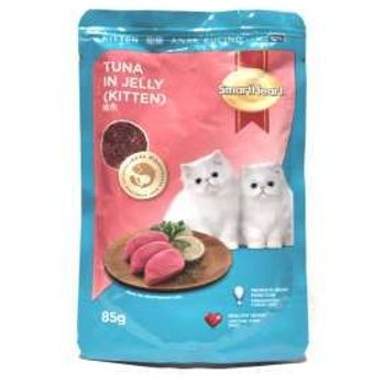 Smart Heart Kitten Tuna In Jelly 85g