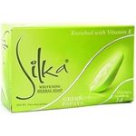 Silka Whitening Herbal Soap Green Papaya 135g