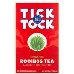Tick Tock Organic Rooibos Tea 40 Biodegradable Bags 90g