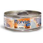 Monge Cat Canned Food Natural Yellowfin Tuna With Salmon 80g