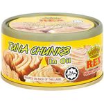Rex Tuna Chunks in Oil 185g