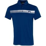 J. Lindeberg Golf Klas Polo Shirt M Estate Blue