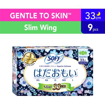 Sofy Hadamoi Night Wing Pads Heavy Flow 33cm