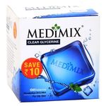 Medimix Clear Glycerine Eucalyptus Oil and Mint Soap, For Oily Skin, 100g Pack of 3