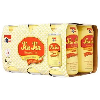 Jia Jia Herbal Tea Heritage Less Sugar 6 x 300ml