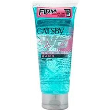 Gatsby Water Gloss Hard Hair Gel Blue 100g Ship From India