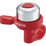 CatEye PB1000 Wind Brass Bell Red
