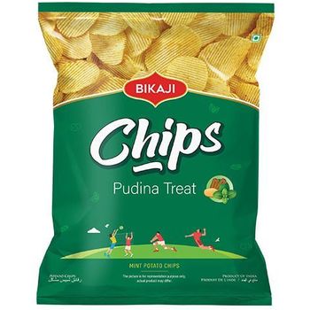 Bikaji Pudina Treat Chips 40g