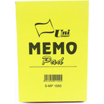 Uni Paper Colour Memo Pad S-MP 1550