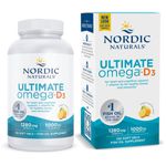 Nordic Naturals Ultimate 1000mg Omega D3 Lemon 120 Softgels