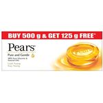 Pears Pure And Gentle Bathing Bar Buy 4 Get 1 Free 125g