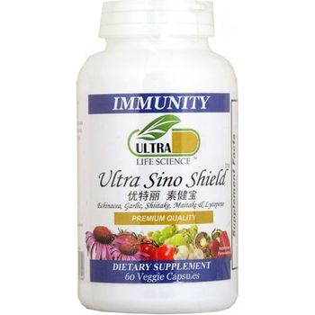 Ultra Life Science Immunity Ultra Sino Shield 60 Veggie Capsules