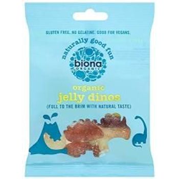 Biona Organic Sweets Jellies Jelly Dinos 75g