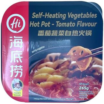 Hai Di Lao Self-Heat Vegetable Hot Pot (Tomato Flavour) 265g