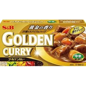 SB Golden Medium Spicy Curry Roux 198g