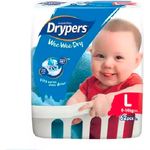 Drypers Wee Wee Dry L62s 62pcs
