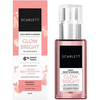 Scarlett Glow Bright 6 Niacin Peach Gel Moist 80ml
