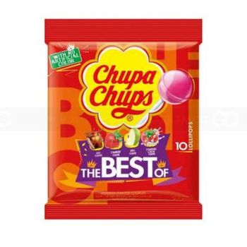 Chupa Chups Candy Best Fruit Mixed Bag 100g