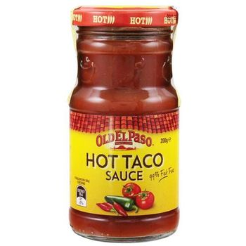 Old El Paso Taco Sauce Hot 200g
