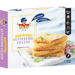 DoDo Breaded Cuttlefish Fillets Cheese 500g