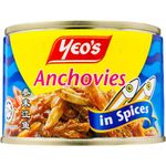 Yeo's Anchovies In Spices 160g