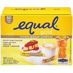 Equal Sweetener Sachets Gold Crunchy Granular 40g