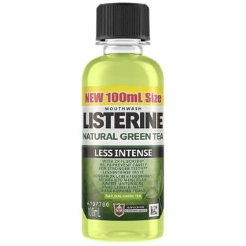 Listerine Green Tea Less Intense Mouthwash 100ml