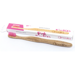 Nordics Bamboo Toothbrush With Pink Bristles