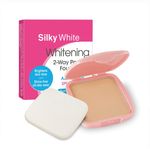 Silkygirl Silky White Whitening 2 Way Powder Foundation 03 Medium
