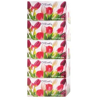 O'Darling 3ply Pure Pulp Tissues Box 5×120 Sachet