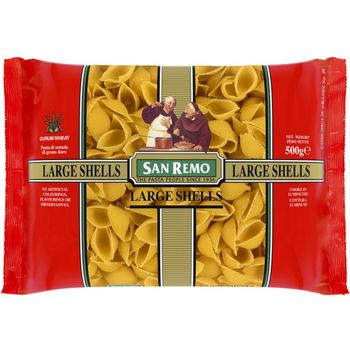 San Remo Large Shells No 29 500g