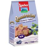 Loacker Quadratini Blueberry Yogurt 220g