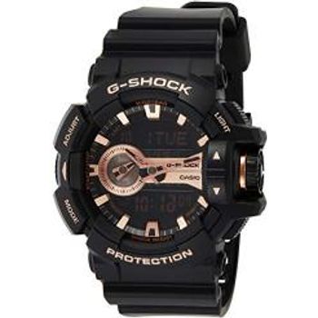 Casio Men's G-shock Ga400gb-1a4 Black Plastic Quartz Sport Watch