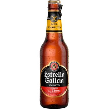 Estrella Galicia Long Neck Gluten Free Beer 330ml