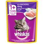 Whiskas Wet Adult Cat Food Makarel 85g