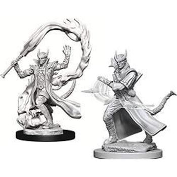 Wizkids Dungeons & Dragons Nolzur’s Marvelous Miniatures: Tiefling Sorcerer Male