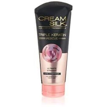 Creamsilk Triple Keratin Rescue Conditioner Ultimate Straight 170ml